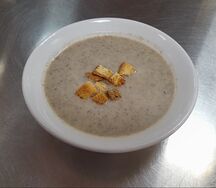 Крем-суп грибной