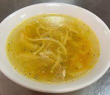 Лапша грибная со сметаной