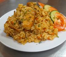 Плов с курицей