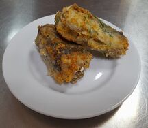 Рыба минтай жареный