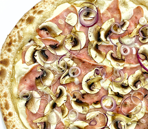 Ветчина грибы 35см