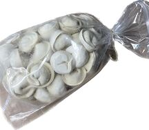 Пельмени с гребешком