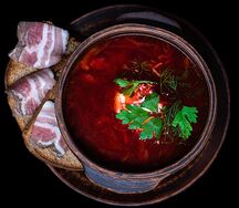 Борщ с говядиной