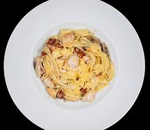 Феттуччине с курицей