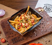 Канадский картофель с перцем халапеньо и сыром