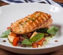 Курица с овощами