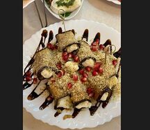 Рулетики из баклажанов