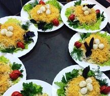 Салат Ласточкино гнездо