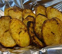 Картофель на мангале