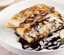 С Нутеллой и бананом
