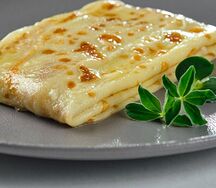 Просто блин со сливочным маслом