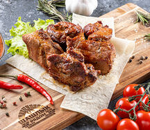 Шашлык из cвинoй шеи