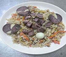 Плов с казы