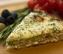 Киш Лорен половина