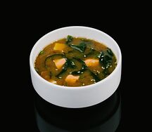 Мисо-суп с лососем