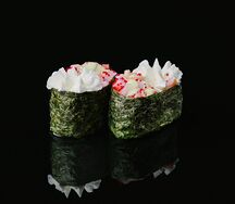 Гункан сливочный с креветкой