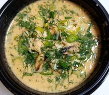 Сливочный крем-суп Норвежский