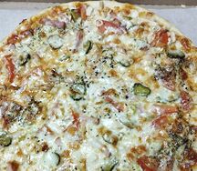 Карбонара Италия на тонком тесте