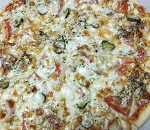 Карбонара Америка на толстом тесте