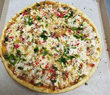 Рыбный микс Италия на тонком тесте