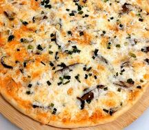 Грибная Америка на толстом тесте