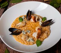 Ризотто с морепродуктами