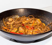 Лапша с курицей