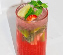 Мохито клубничный