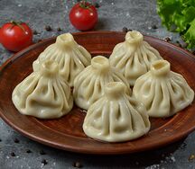 Хинкал с говядиной и свининой 