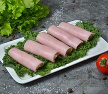 Рулетики из ветчины 