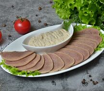 Язык с хреном 