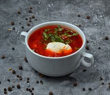 Борщ с говядиной