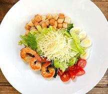 Цезарь с креветками