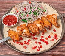 Шашлык из куриных крылышек