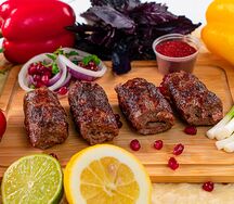 Люля-кебаб из домашней индейки