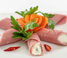 Рулет творожный