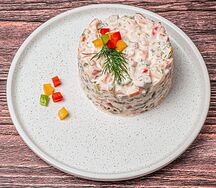 Салат из говяжьего языка