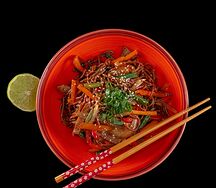 Соба с говядиной