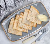 Блинчики со сгущенкой