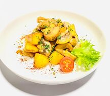 Картофель с грибами