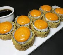 Ролл Спайси темпура с курочкой
