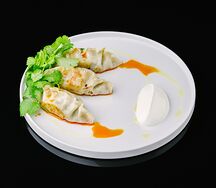 Дамплинги с креветкой
