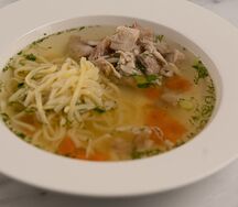 Куриная лапша