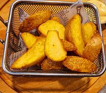 Картофель мини с чесноком