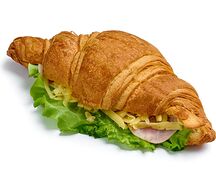 Круассан с ветчиной и сыром