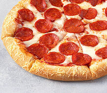 Пицца Пепперони 30 см на толстом с сыром