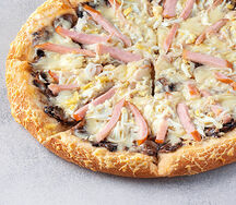 Пицца Жюльен 30 см на толстом с сыром