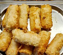 Рулет из курицы с беконом