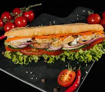 Чиабатта с курицей