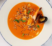 Суп с морепродуктами